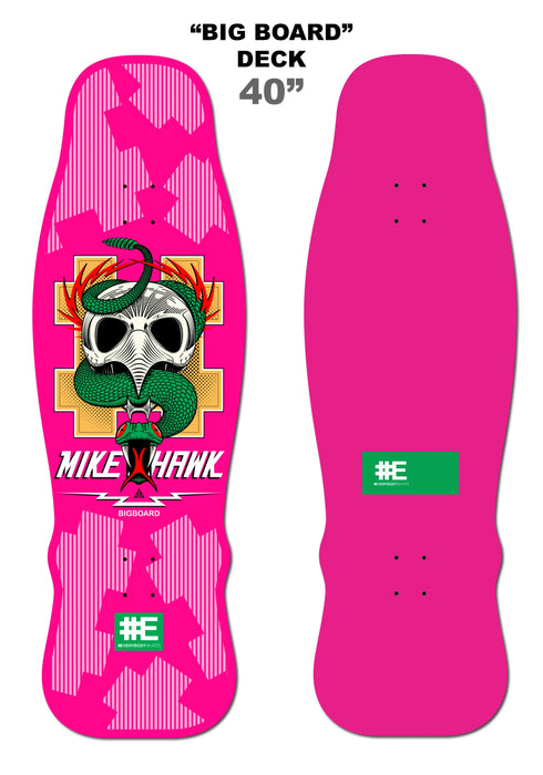 Everybody Skates - Mike Hawk 40" "BigBoard" Deck (12.4")